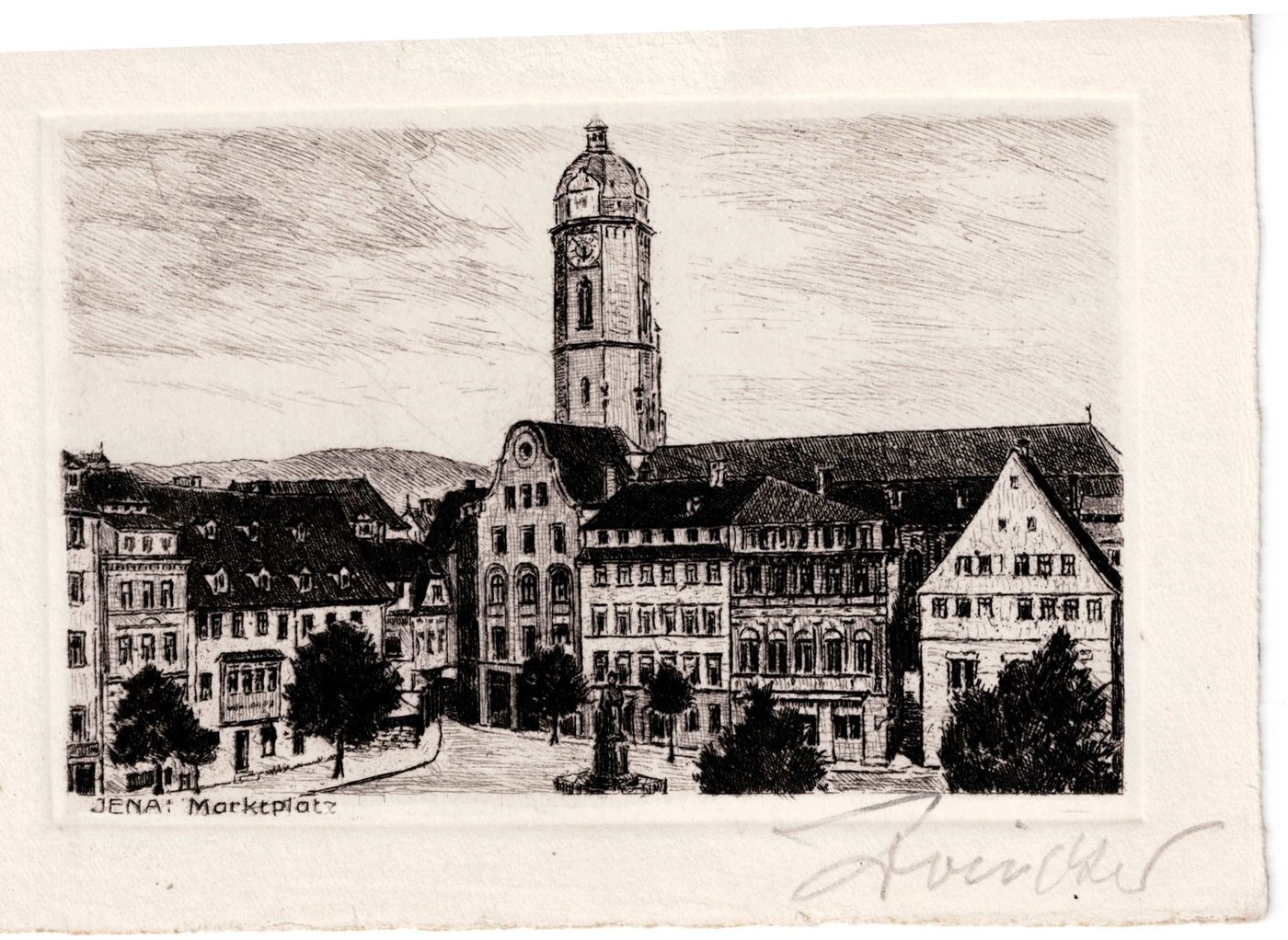 JENA: Marktplatz