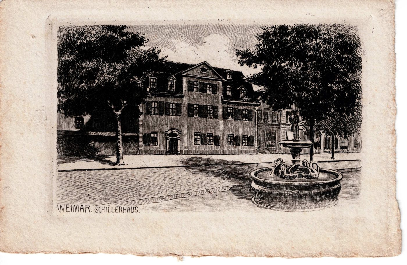 WEIMAR. SCHILLERHAUS.