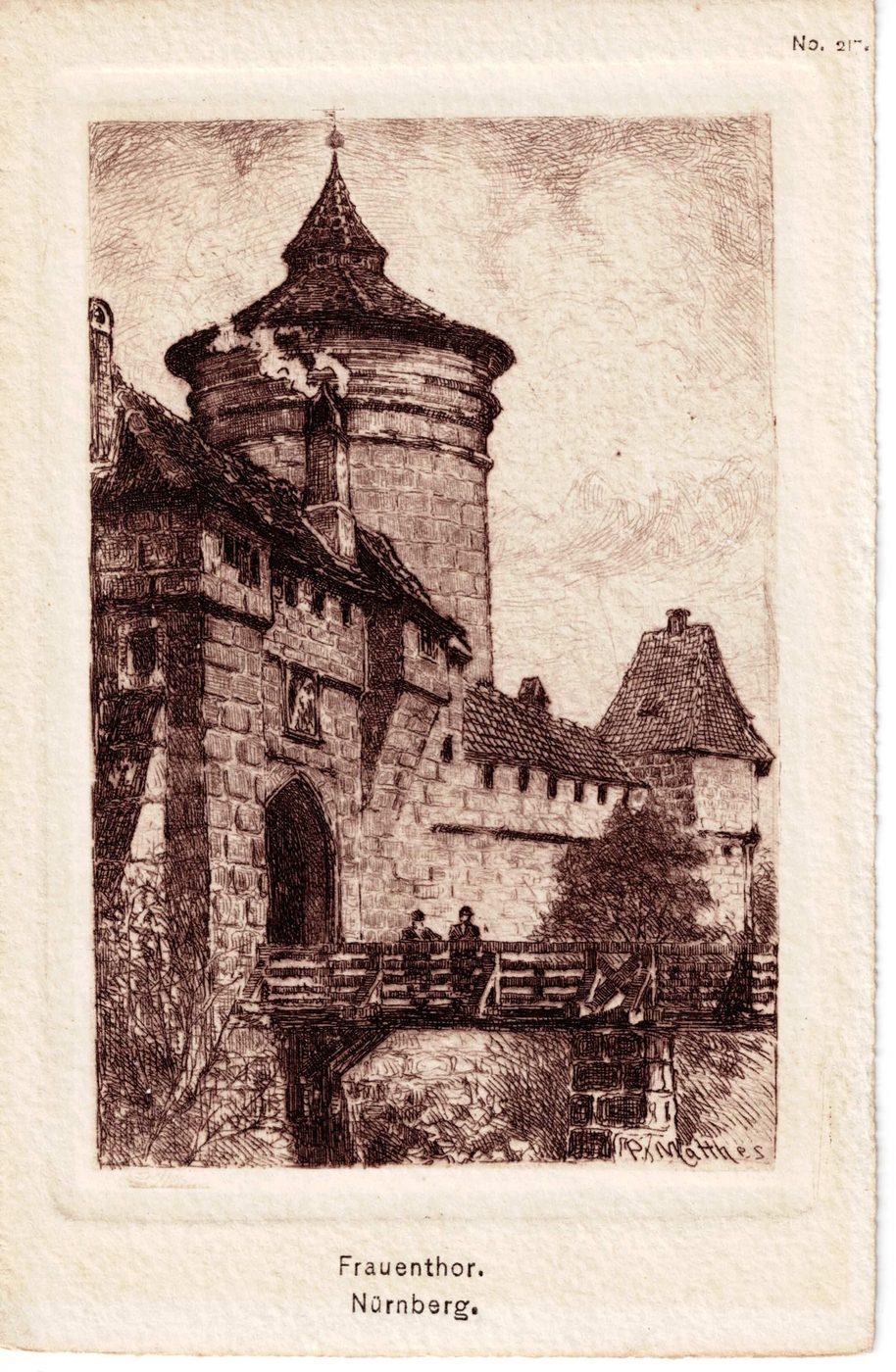 Frauenthor. Nürnberg.