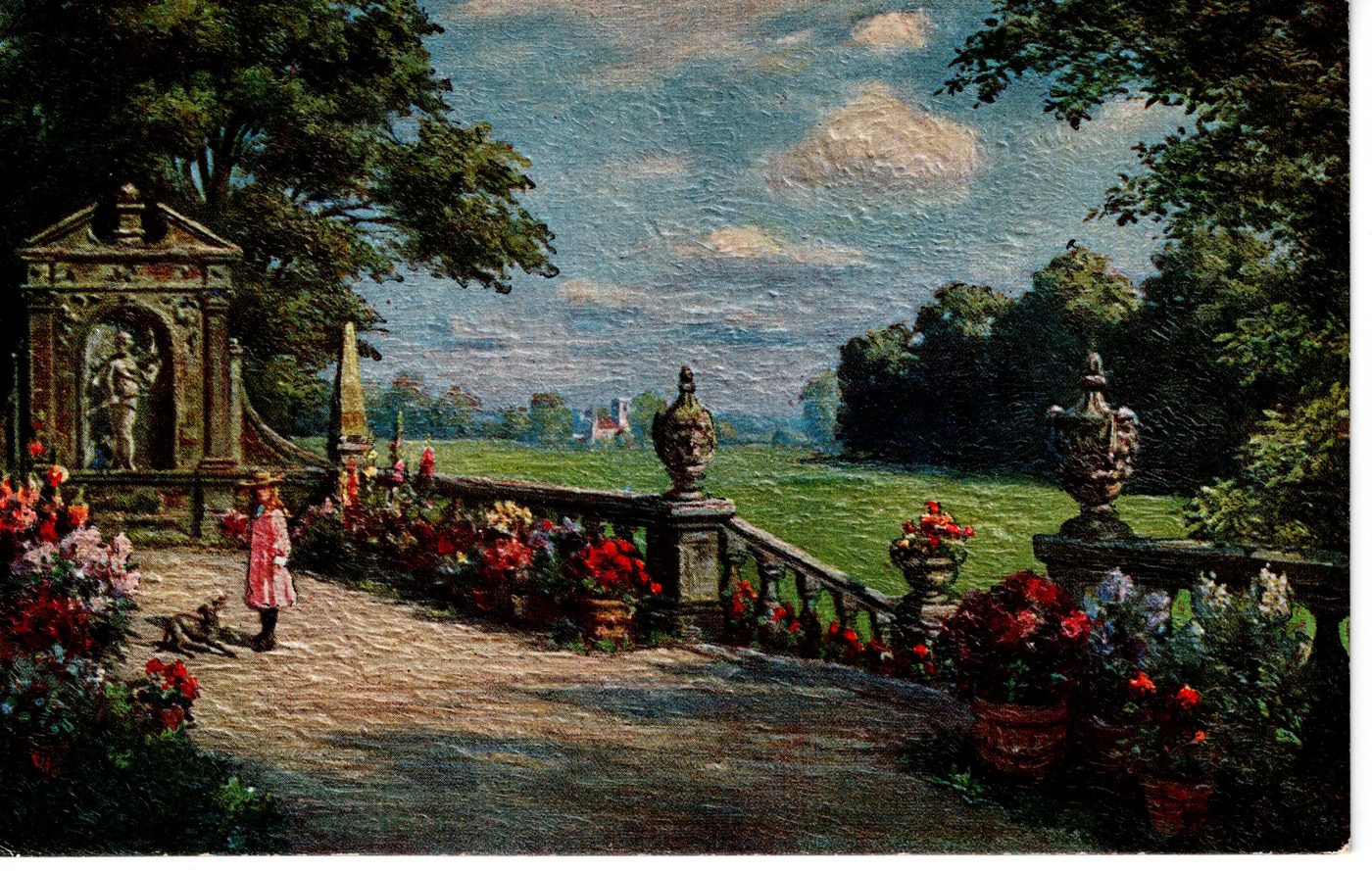 Auf der Schloßterrasse