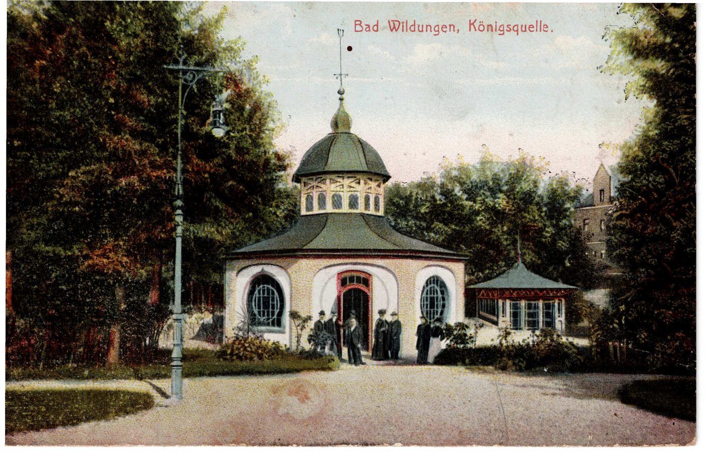 Bad Wildungen, Königsquelle.
