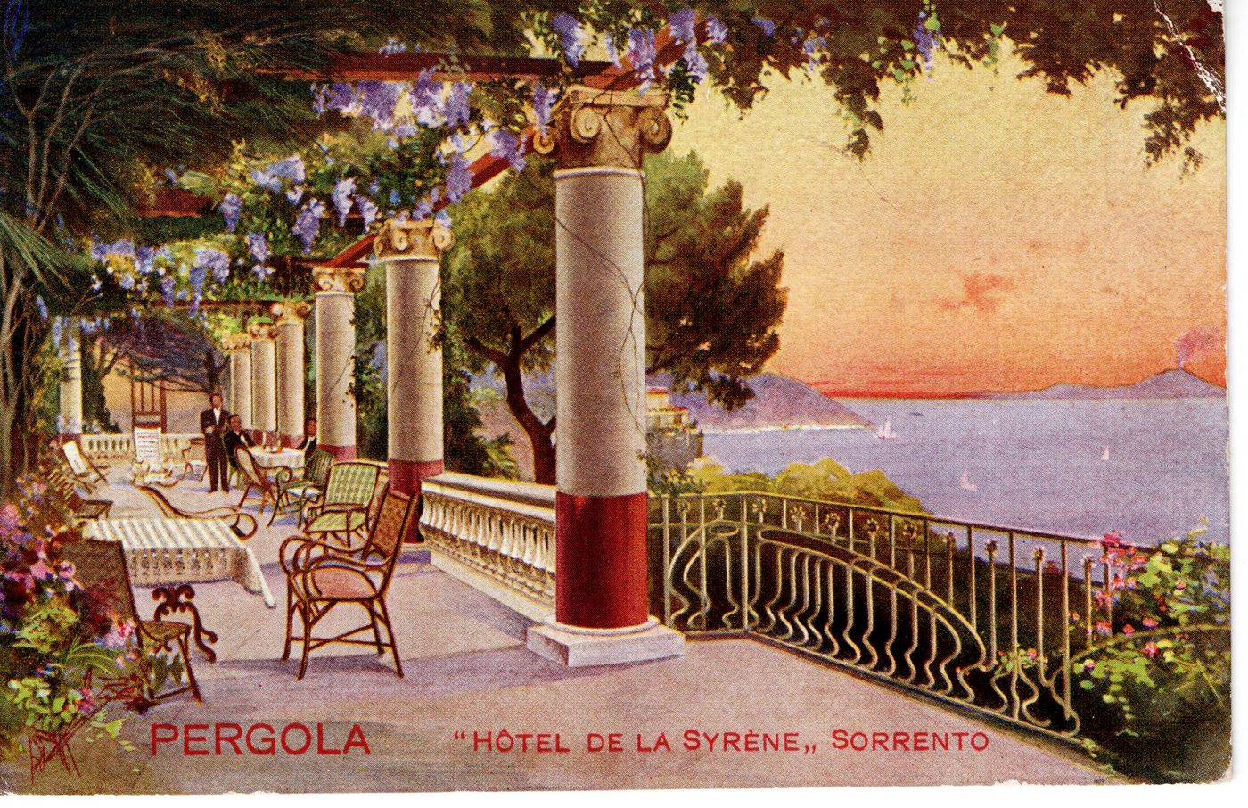 PERGOLA – "Hôtel de la Syrène", Sorrento