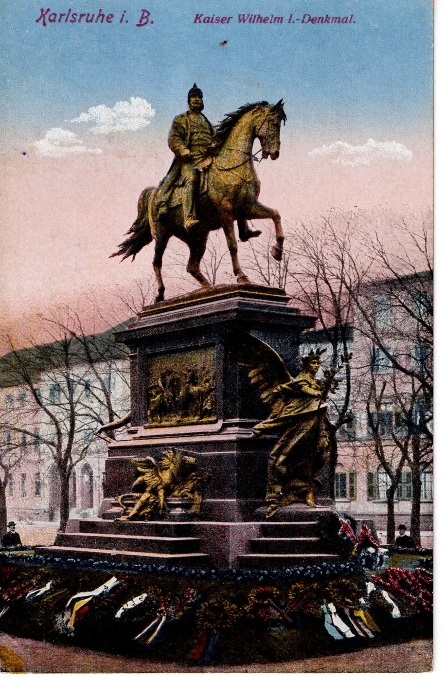 Karlsruhe(?) i. B. Kaiser Wilhelm I.-Denkmal