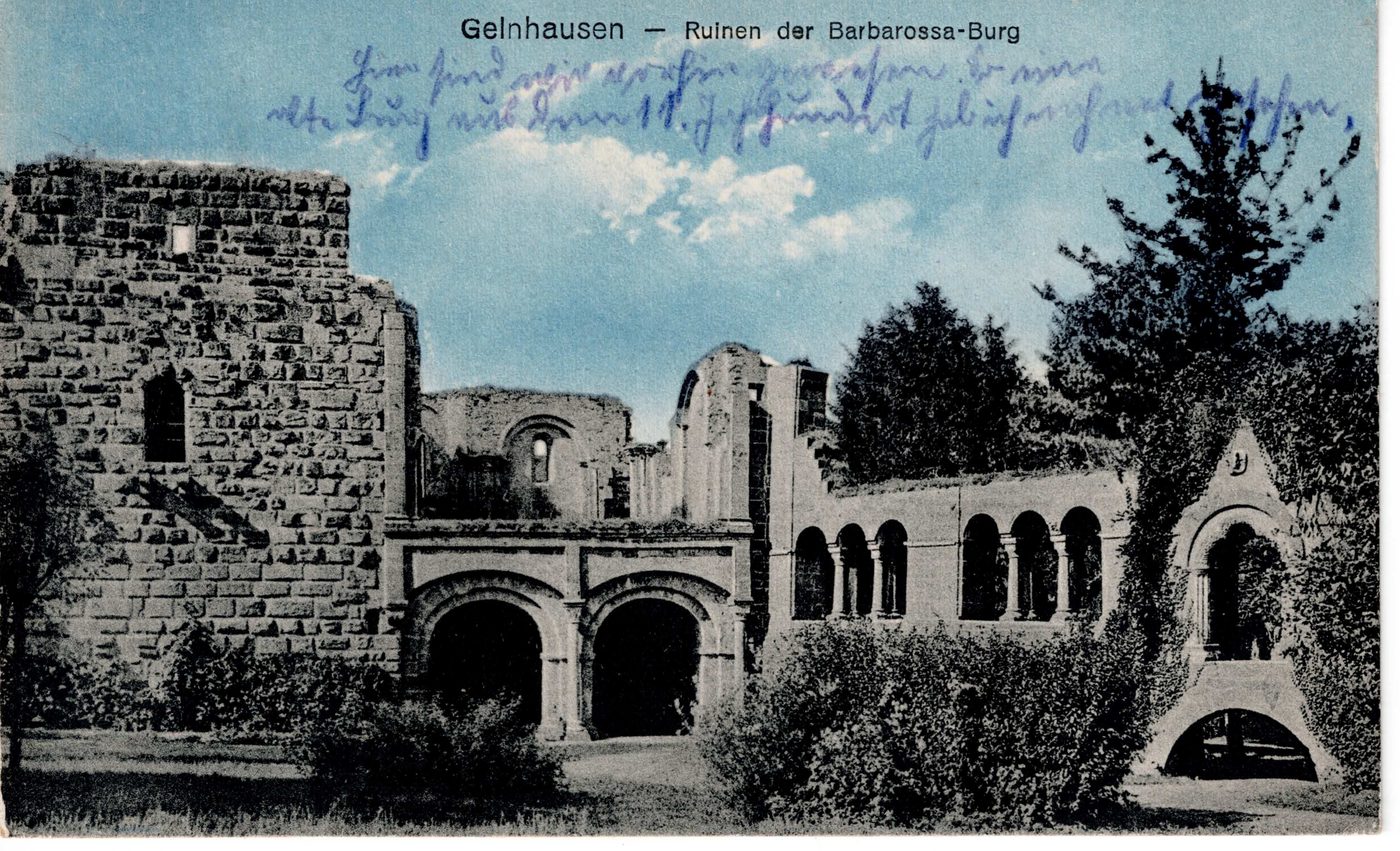 Gelnhausen — Ruinen der Barbarossa-Burg