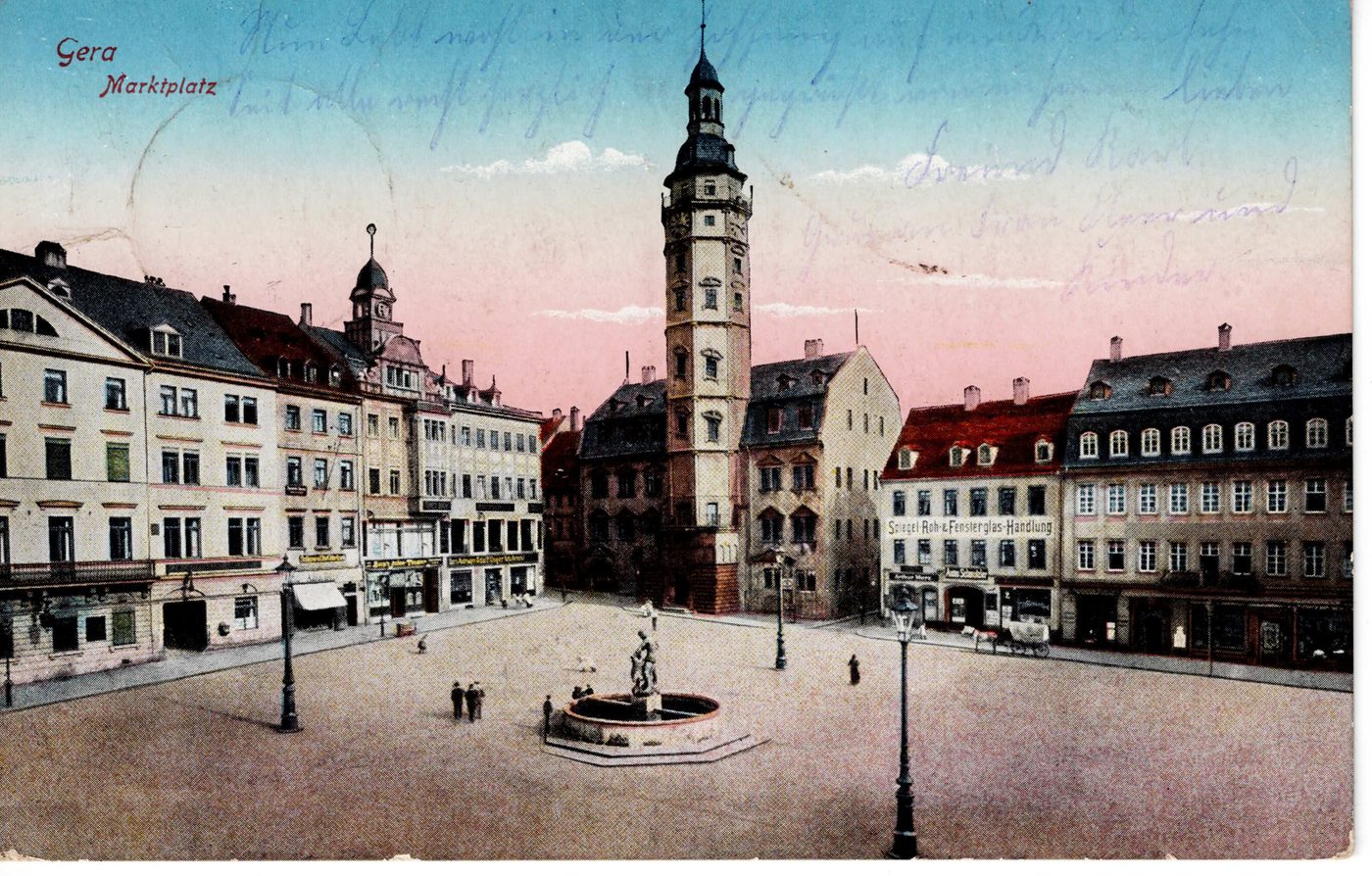 Gera / Marktplatz