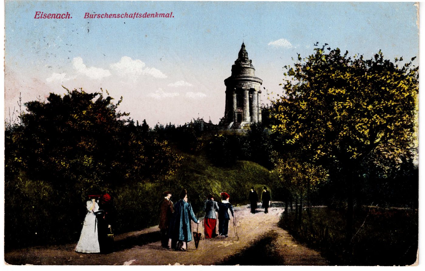 Eisenach. Burschenschaftsdenkmal.