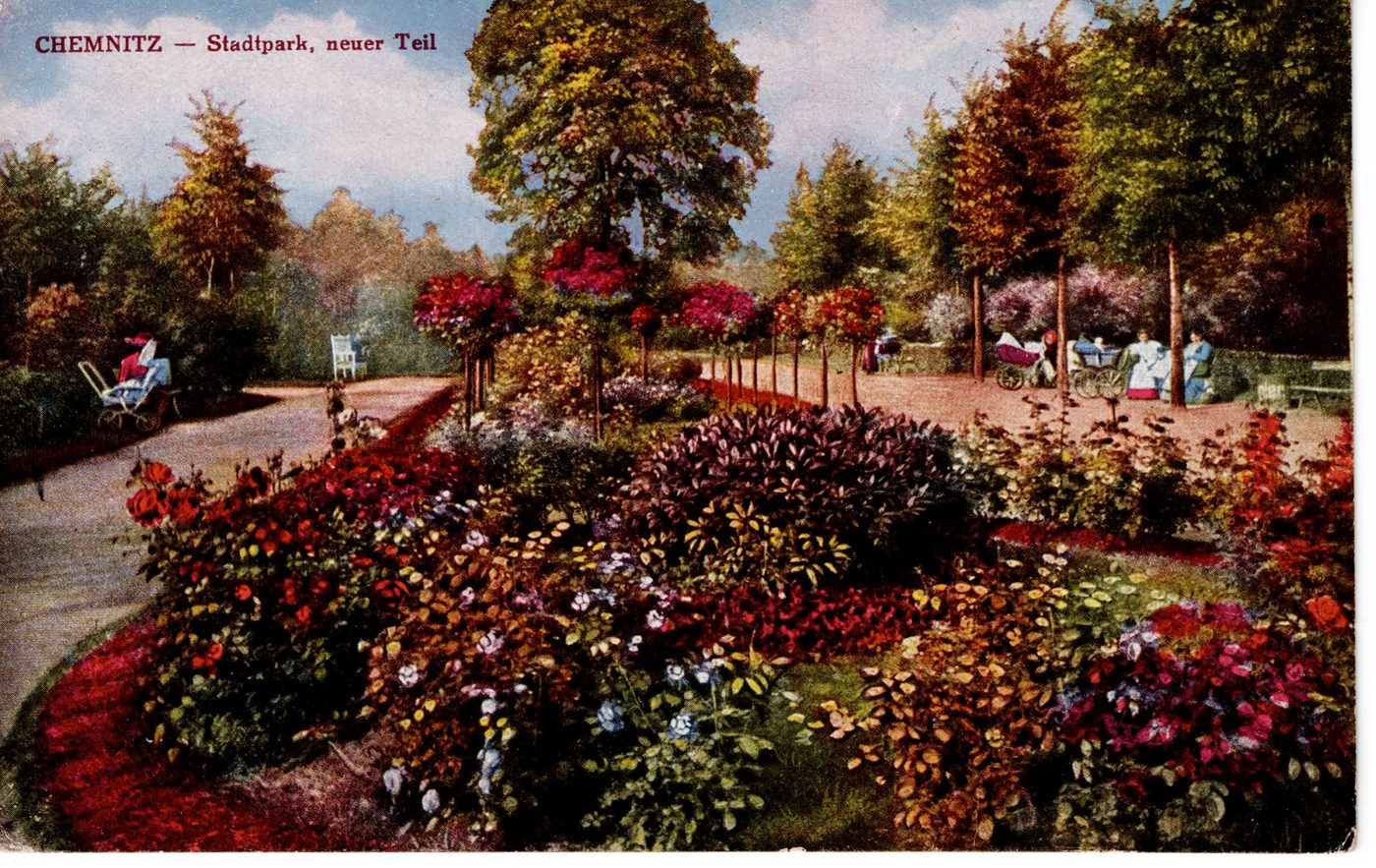 CHEMNITZ — Stadtpark, neuer Teil