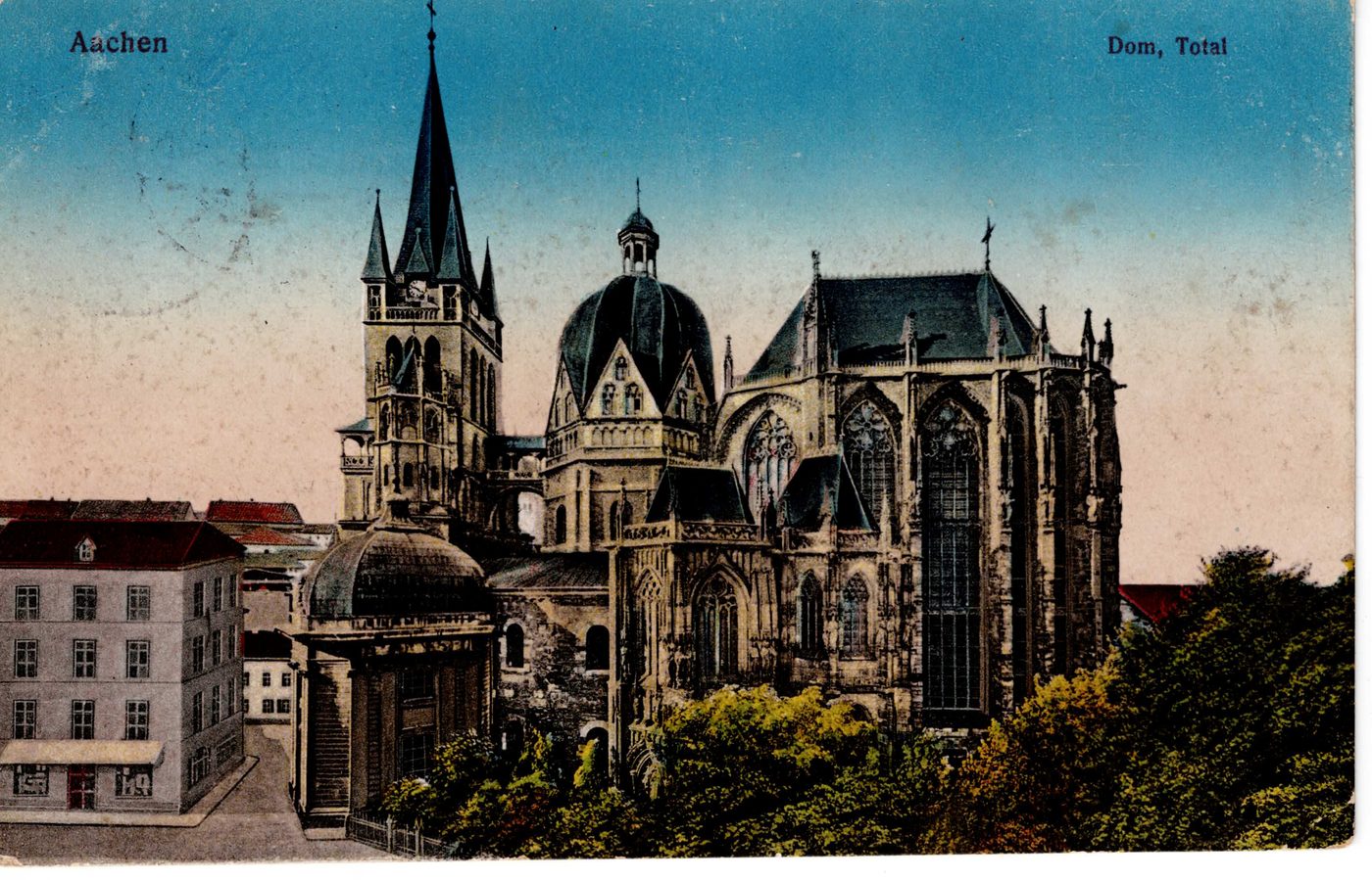 Aachen. Dom, Total.
