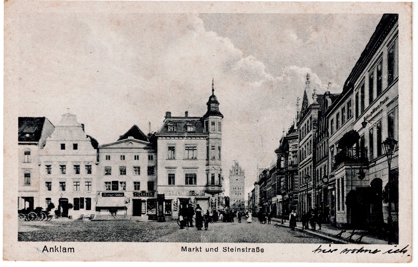 Anklam – Markt und Steinstraße