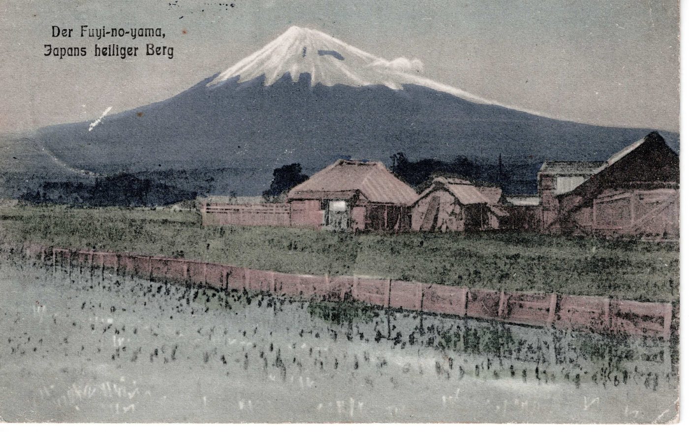 Der Fuyi-no-yama, Japans heiliger Berg