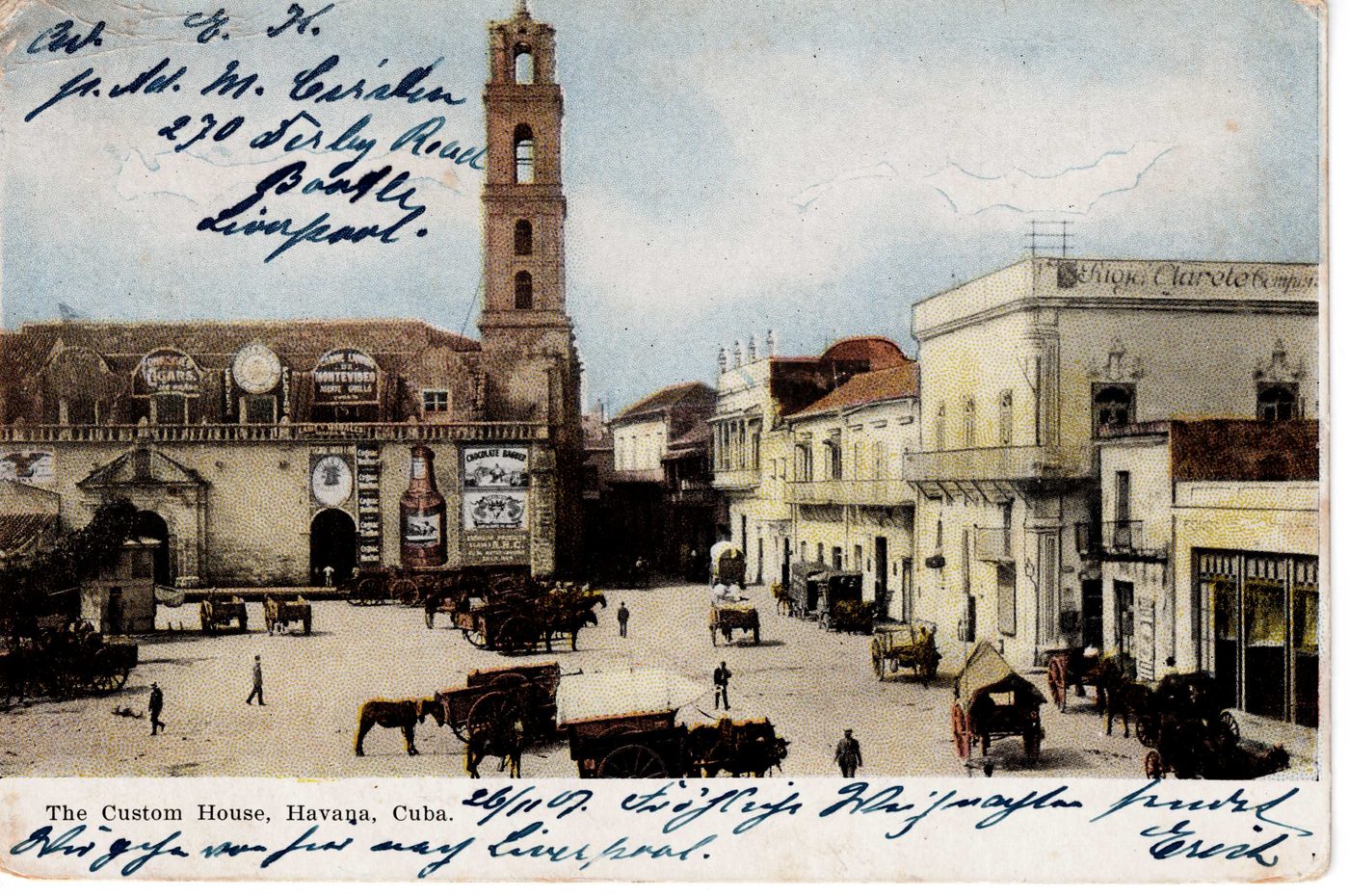The Custom House, Havana, Cuba.