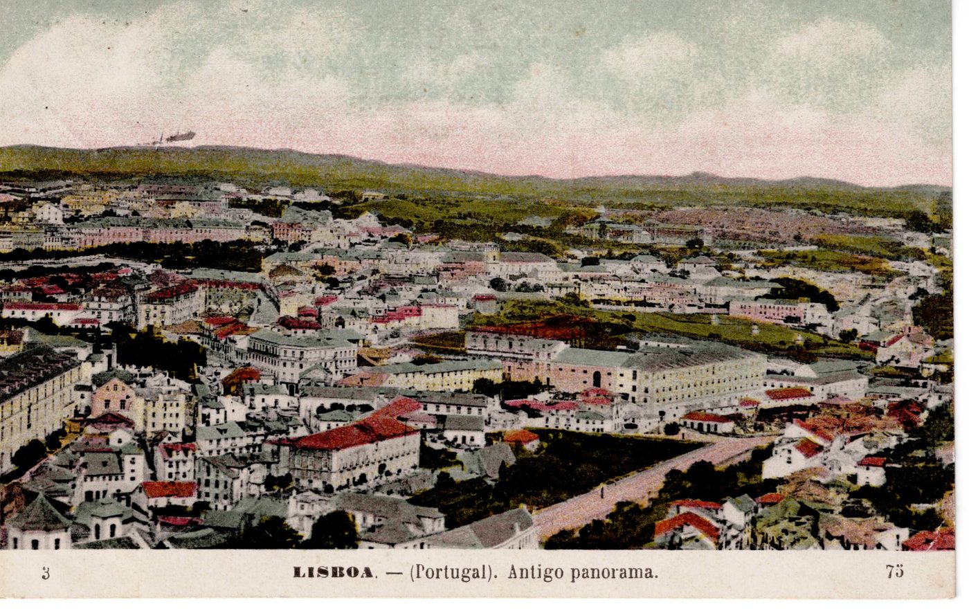 LISBOA. – (Portugal). Antigo panorama.