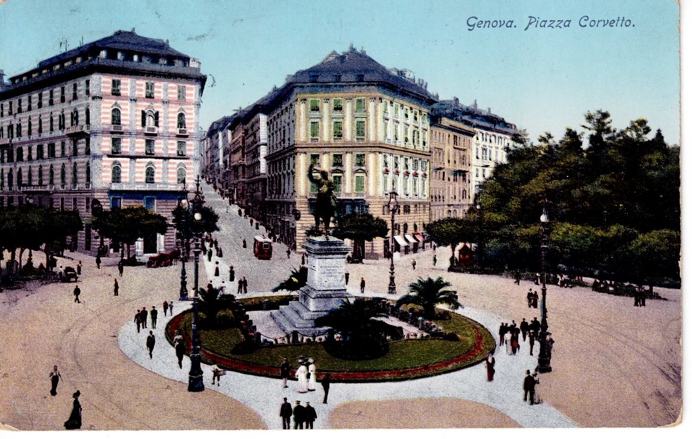 Genova. Piazza Corvetto