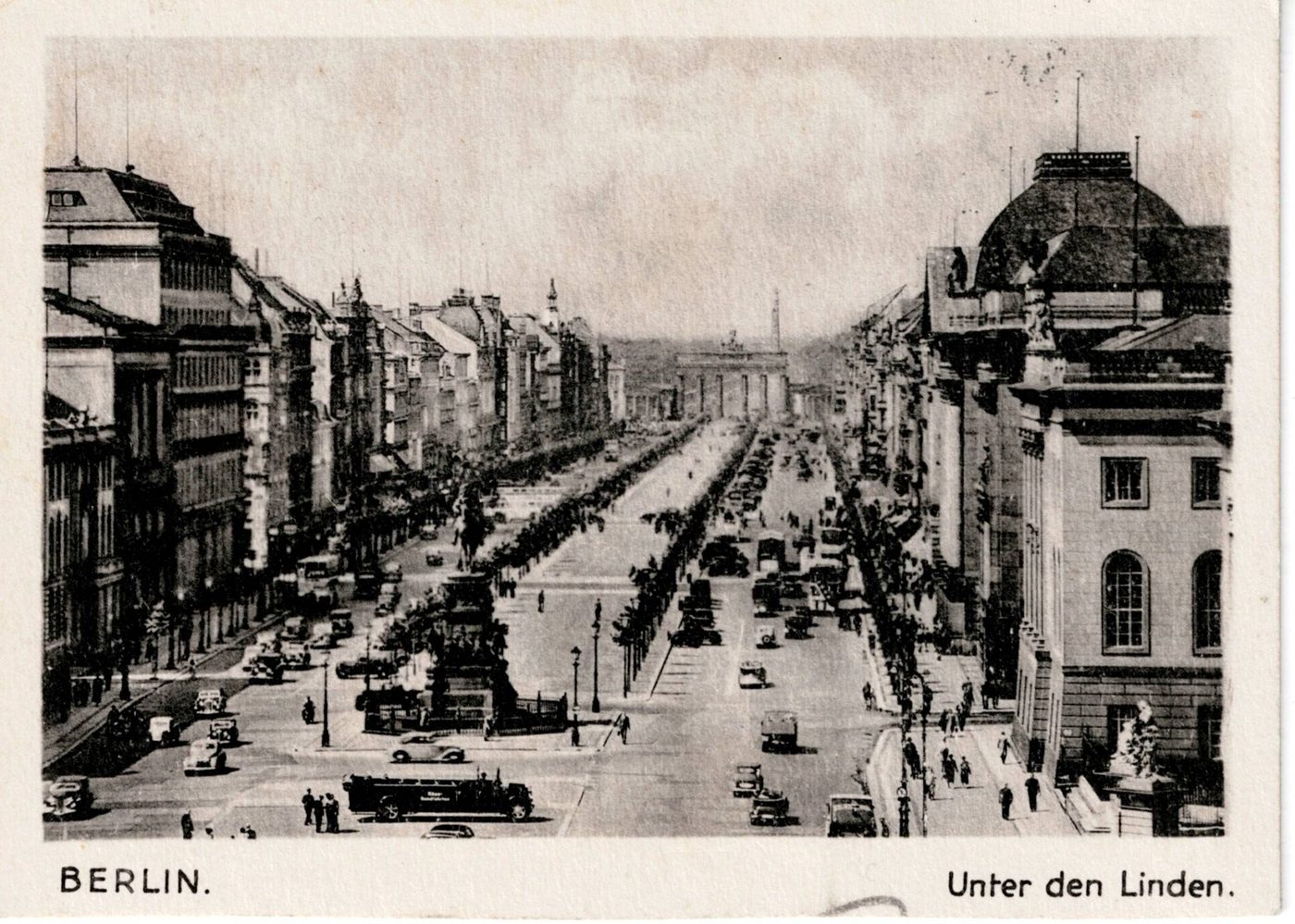 BERLIN. / Unter den Linden.