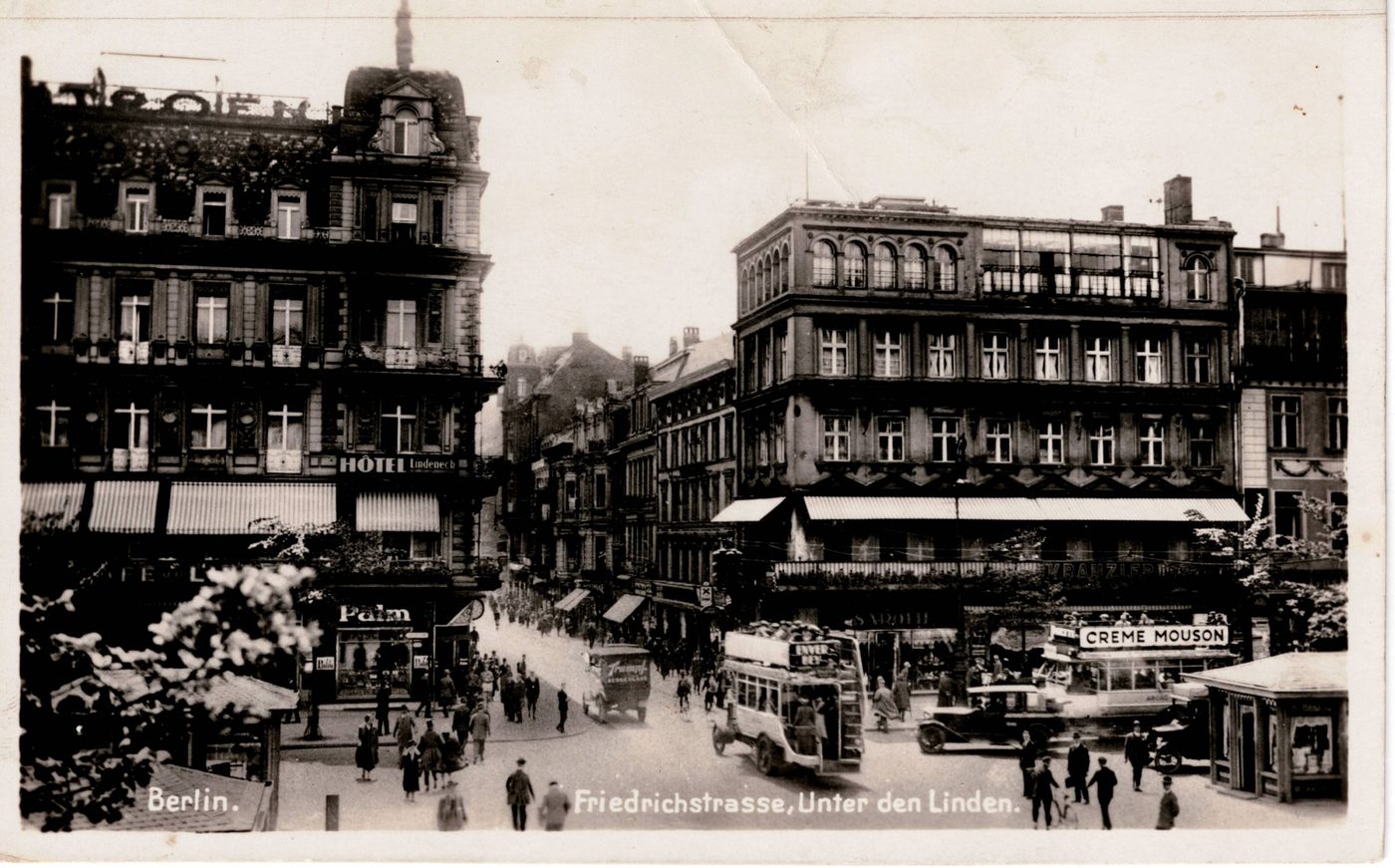 Berlin. / Friedrichstrasse, Unter den Linden.