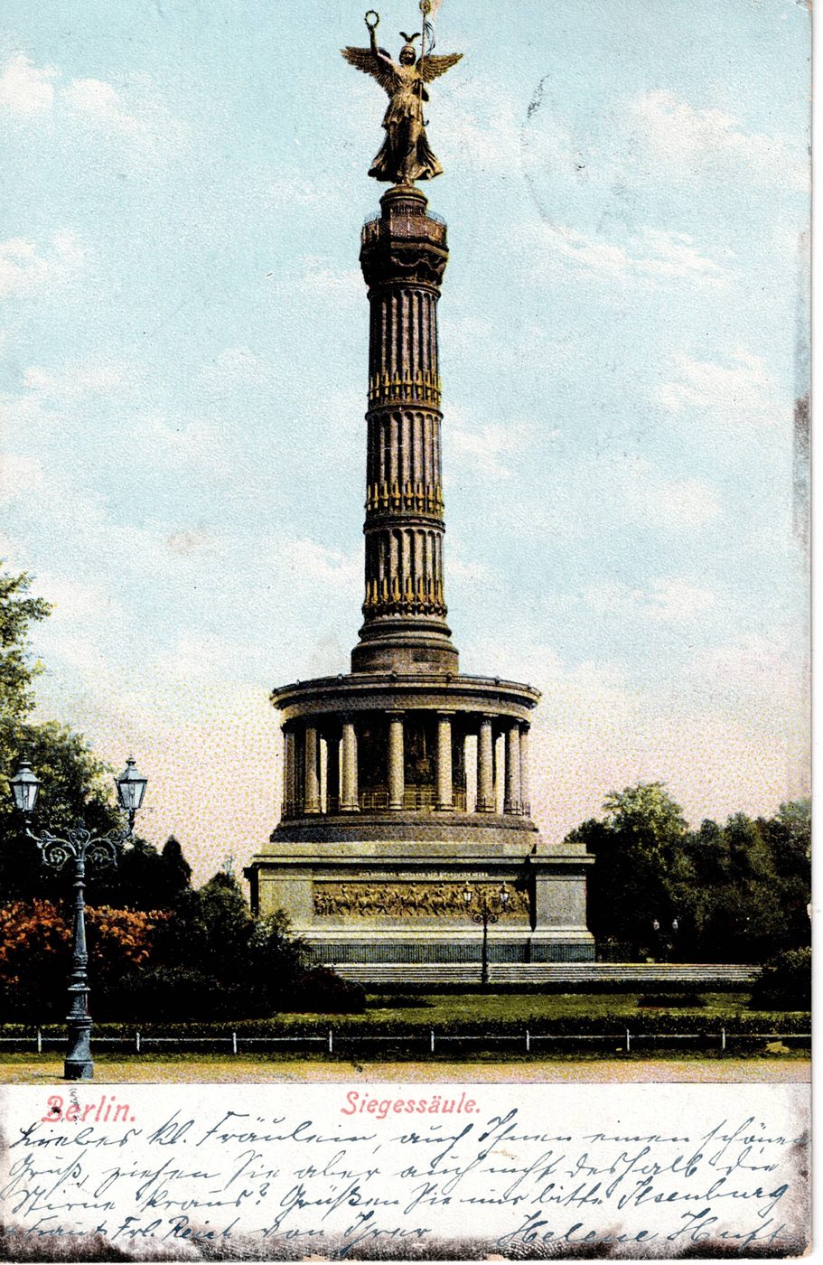 Berlin. / Siegessaeule.