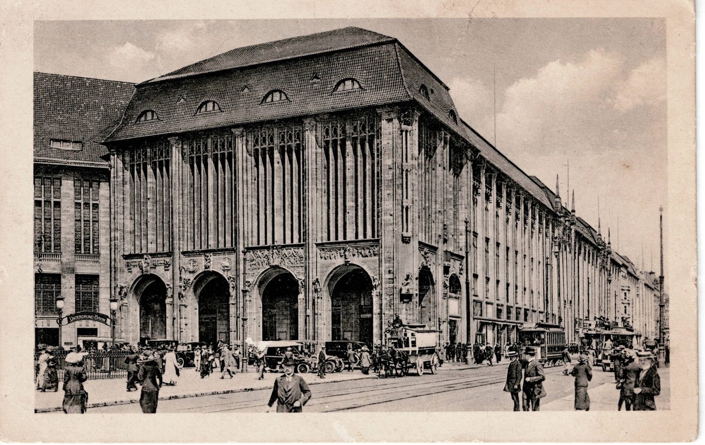 Berlin - Leipziger Platz - A. Wertheim