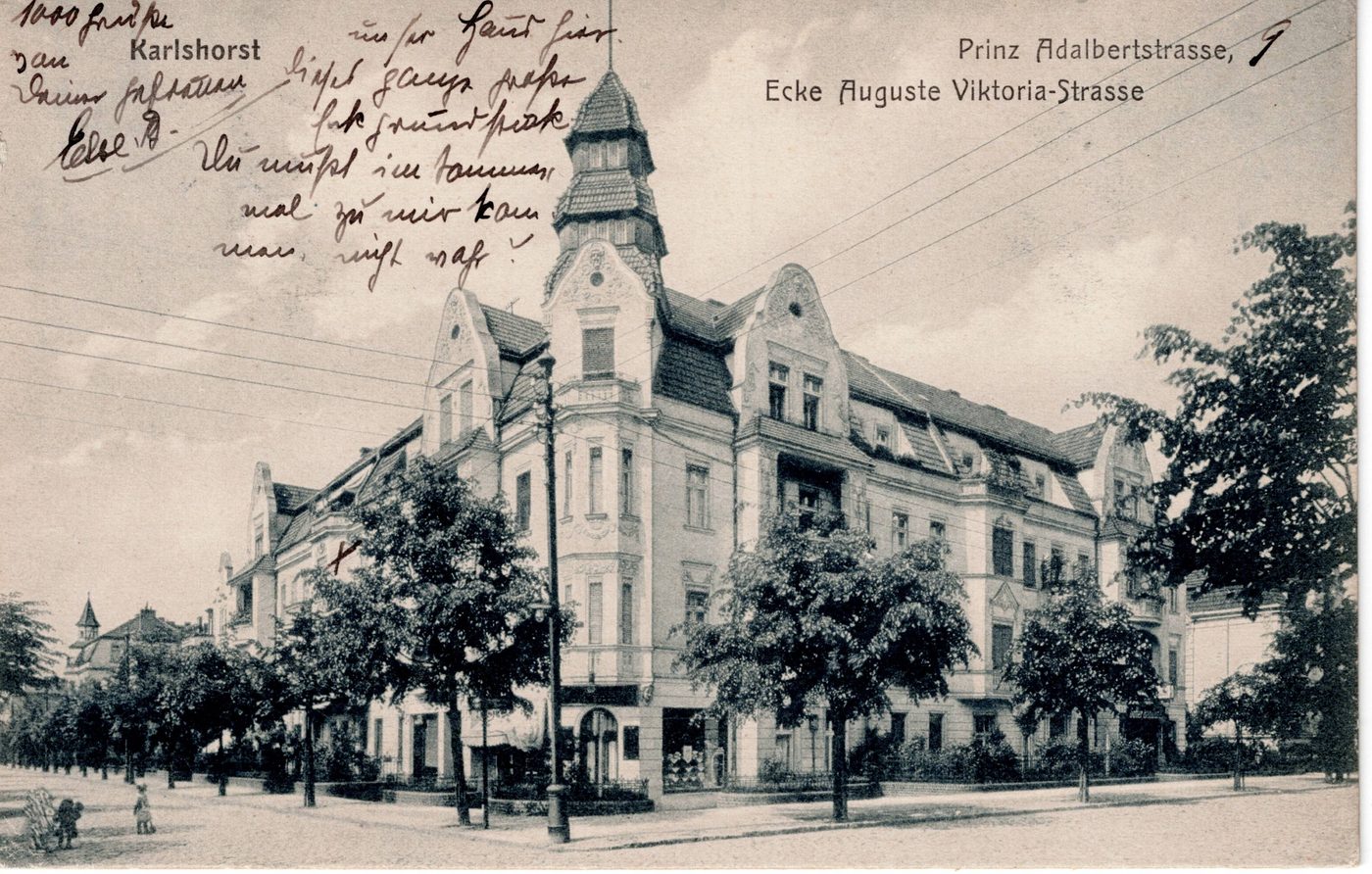 Karlshorst / Prinz Adalbertstrasse, Ecke Auguste Viktoria-Strasse