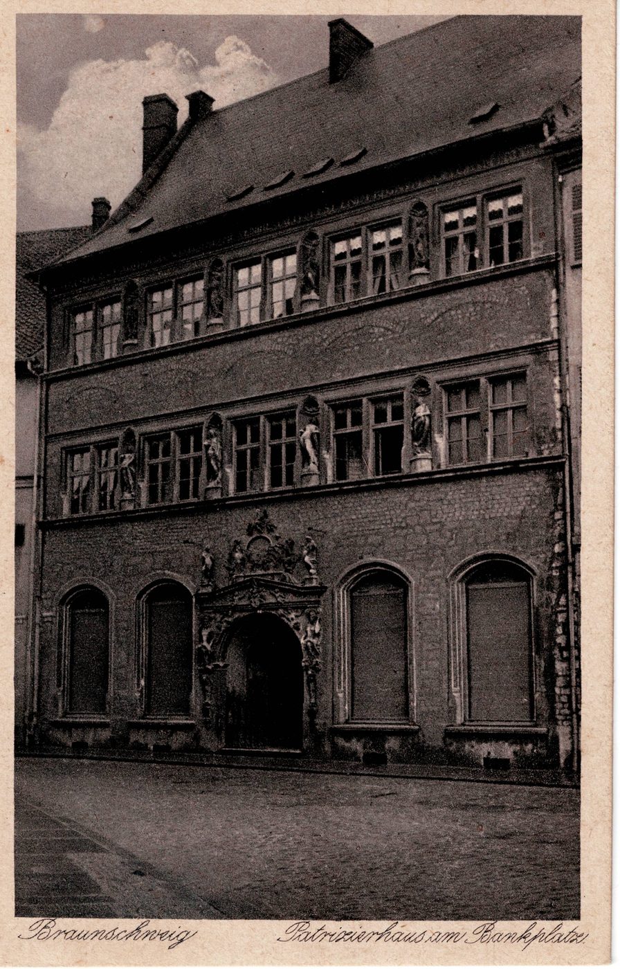 Braunschweig. Patrizierhaus am Burgplatz