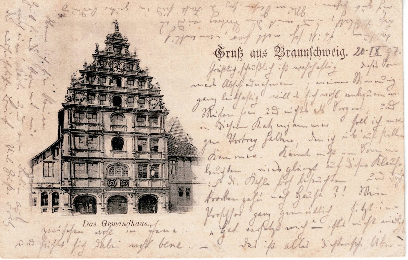 Gruss aus Braunschweig - Das Gewandhaus