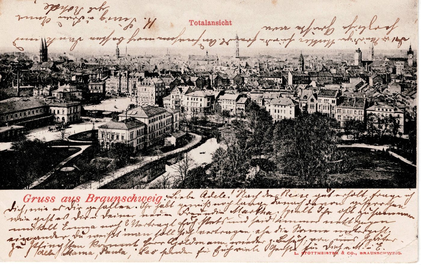 Gruss aus Braunschweig - Totalansicht