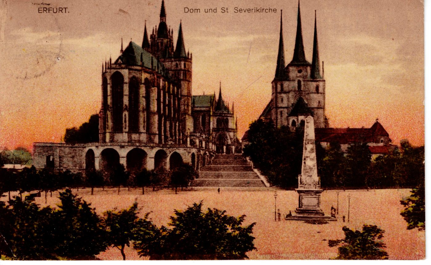 ERFURT. Dom und St. Severikirche