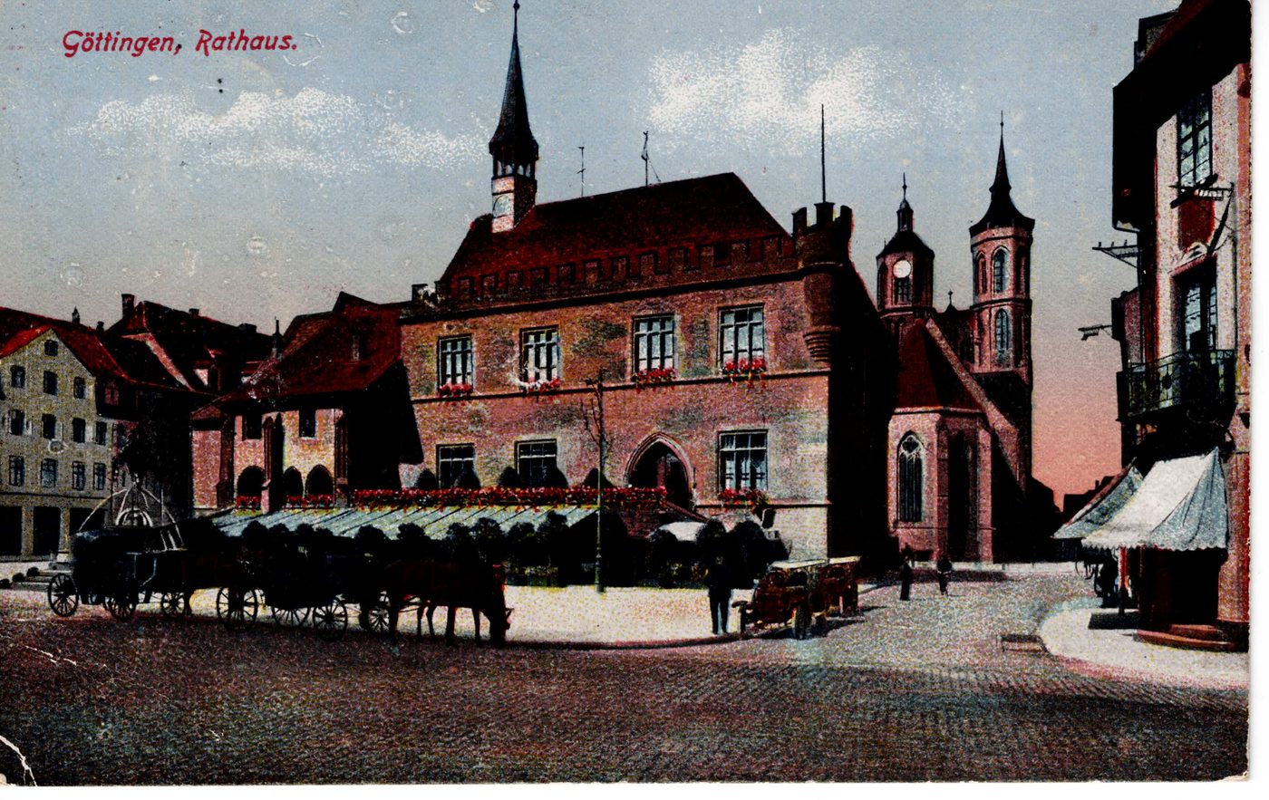 Göttingen, Rathaus.