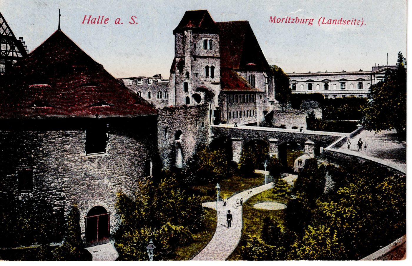 Halle a. S. — Moritzburg (Landseite).