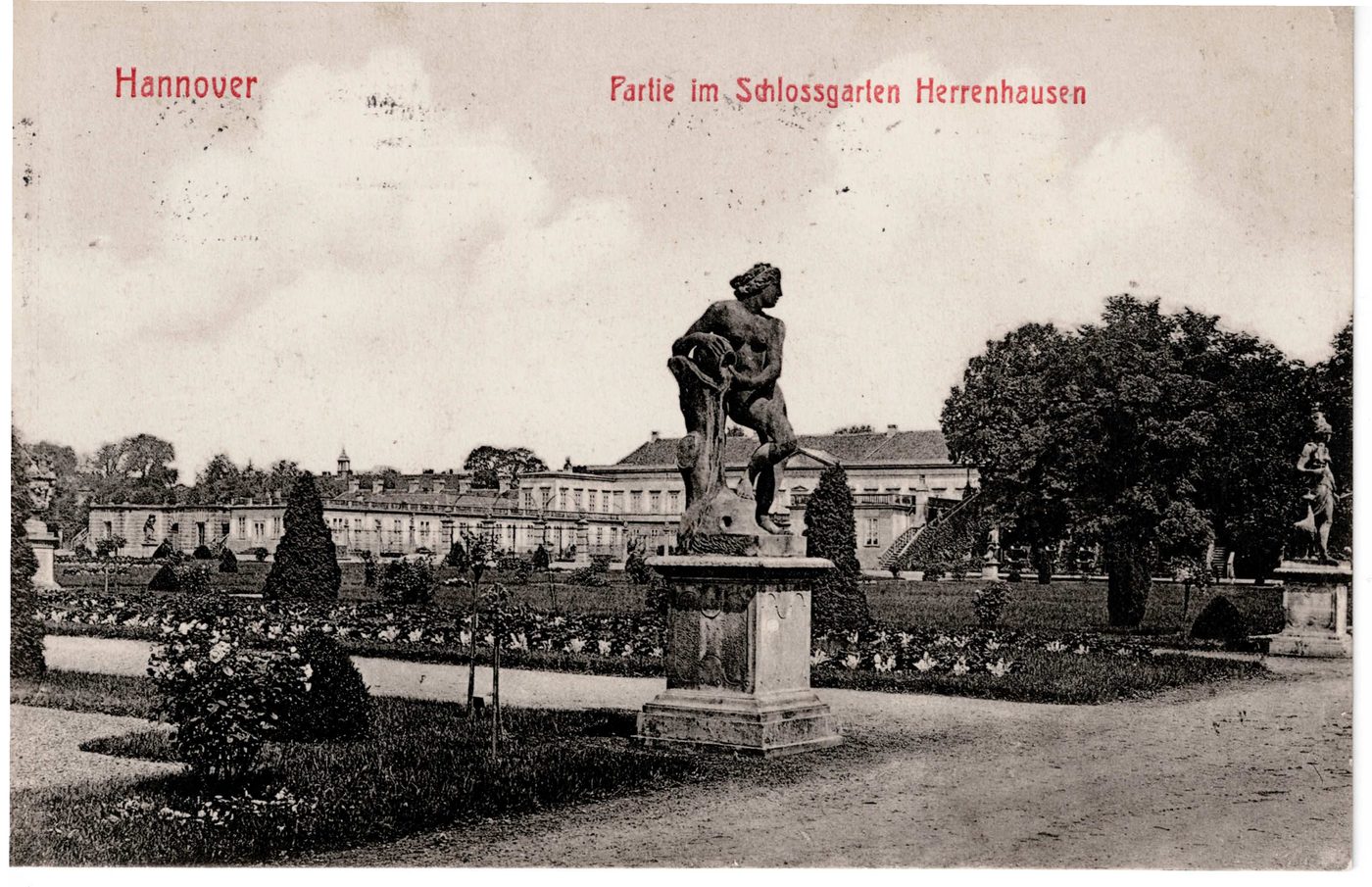 Hannover - Partie im Schlossgarten Herrenhausen