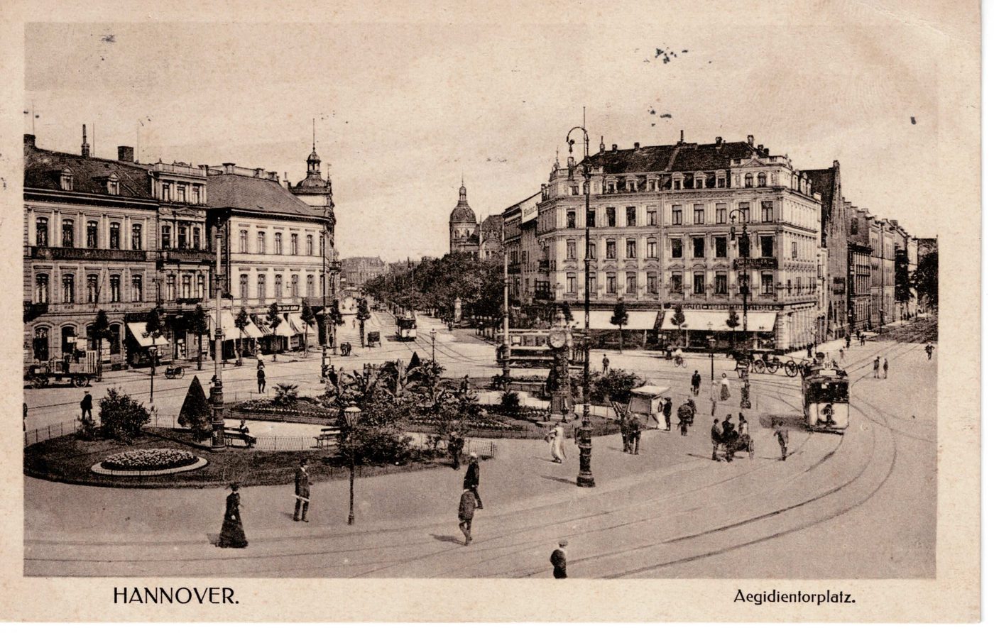 HANNOVER. Aegidientorplatz.