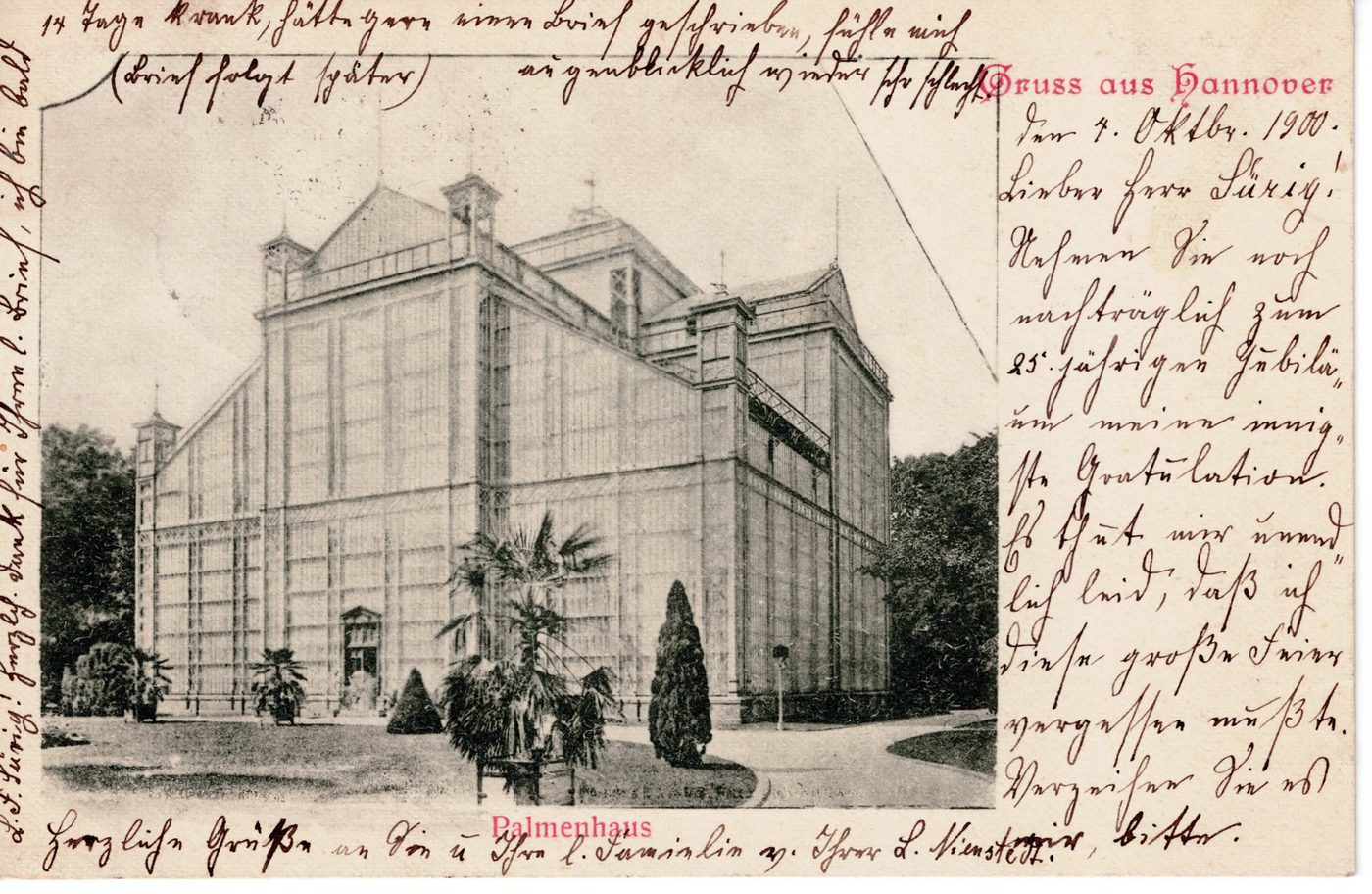 Gruss aus Hannover / Palmenhaus