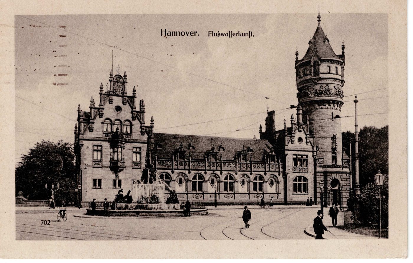 Hannover. Flußwasserkunst.