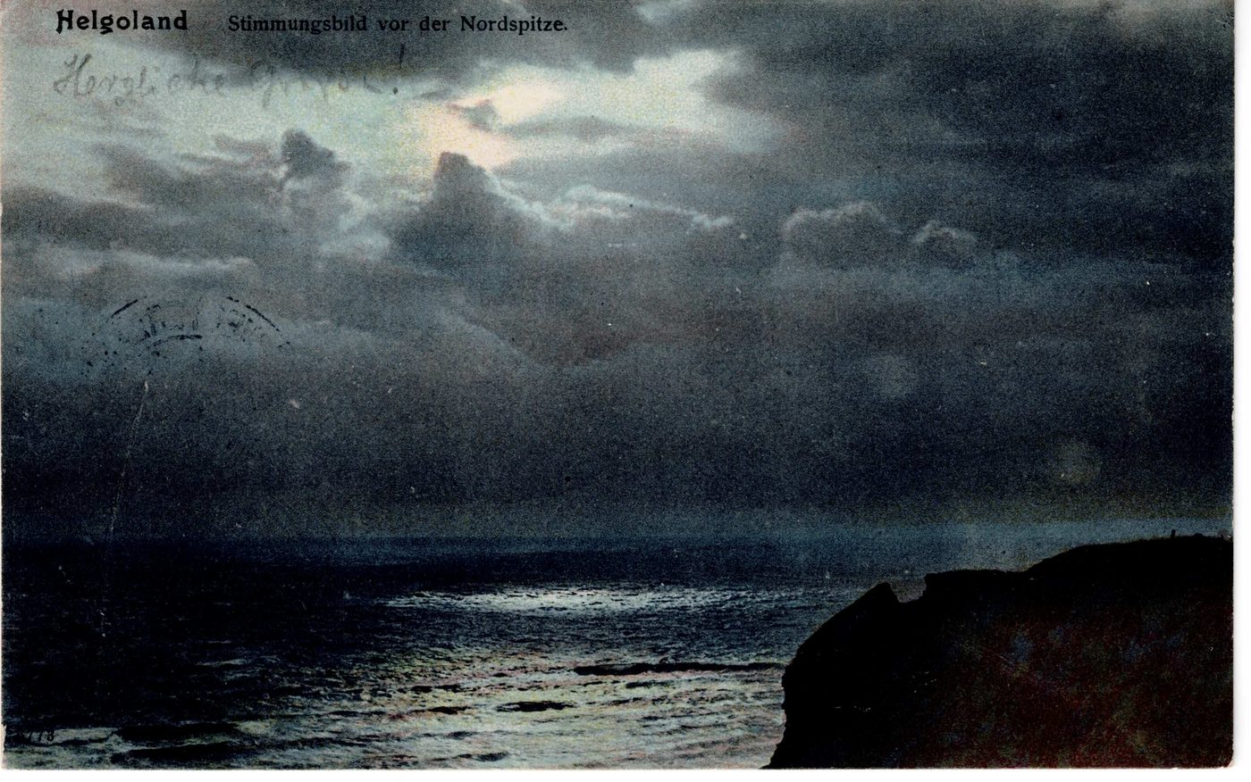 Helgoland – Stimmungsbild vor der Nordspitze.