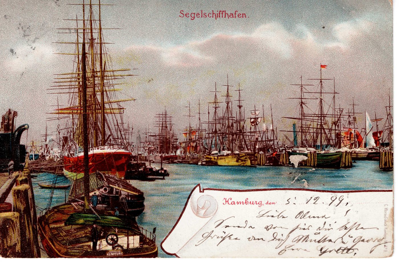 Hamburg — Segelschiffhafen