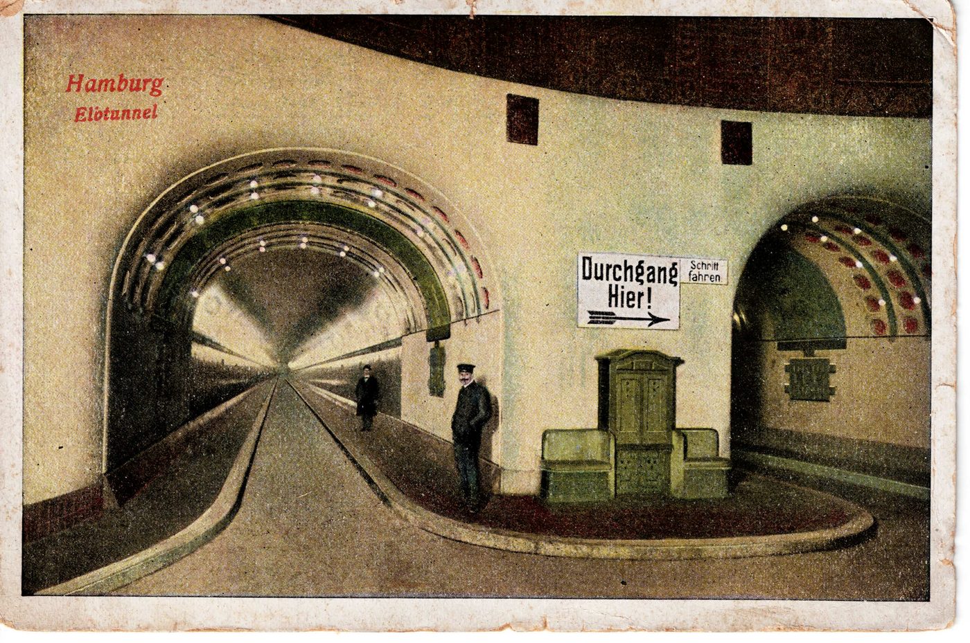 Hamburg — Elbtunnel