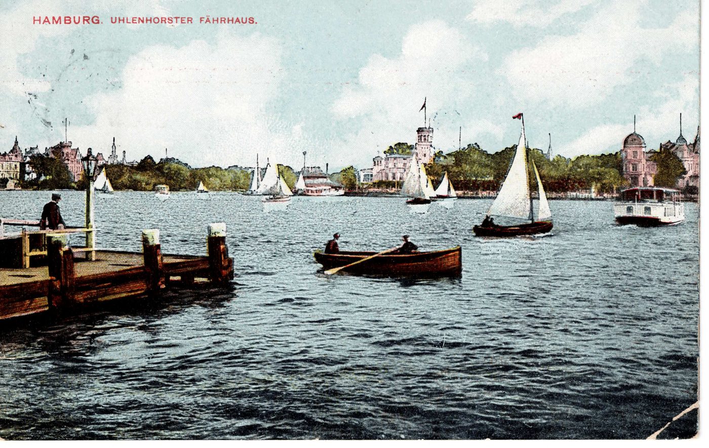 HAMBURG. UHLENHORSTER FÄHRHAUS.
