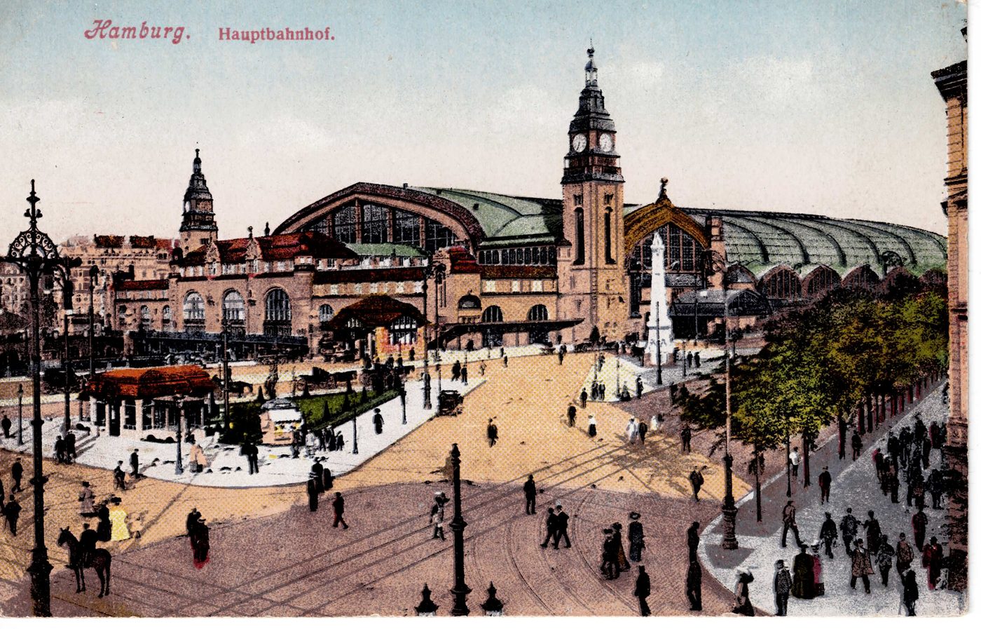 Hamburg. Hauptbahnhof.
