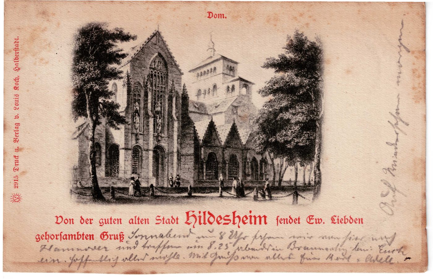 Von der guten alten Stadt Hildesheim... — Dom