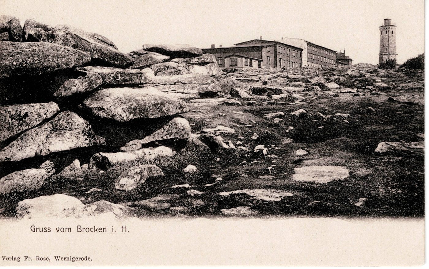 Gruss vom Brocken i. H.