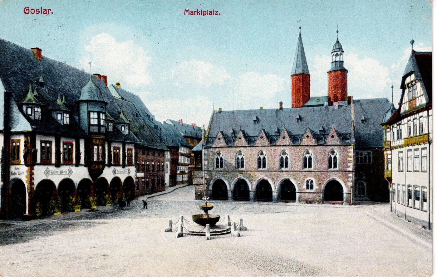 Goslar. Marktplatz.
