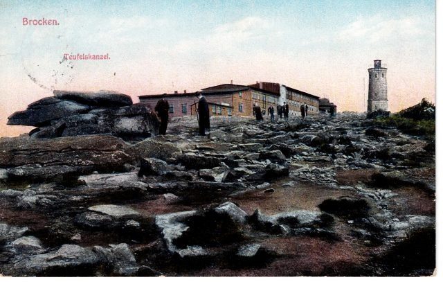 Brocken. Teufelskanzel