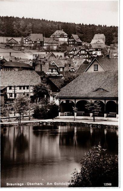 Braunlage - Oberharz. Am Gondelteich