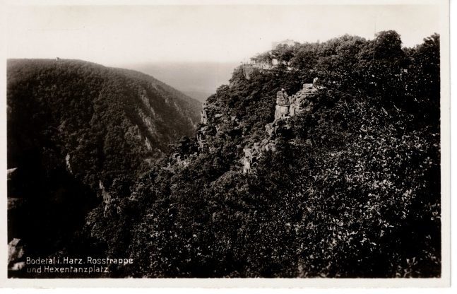 Bodetal i. Harz. Rosstrappe und Hexentanzplatz