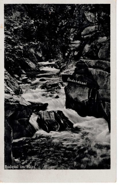 Bodetal im Harz (Bodekessel)