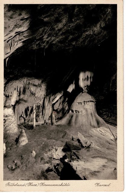 Rübeland (Harz) Hermannshöhle — Kanzel