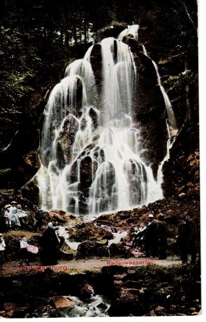 Bad Harzburg. Radauwasserfall