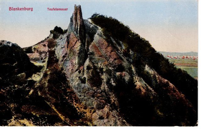 Blankenburg. Teufelsmauer