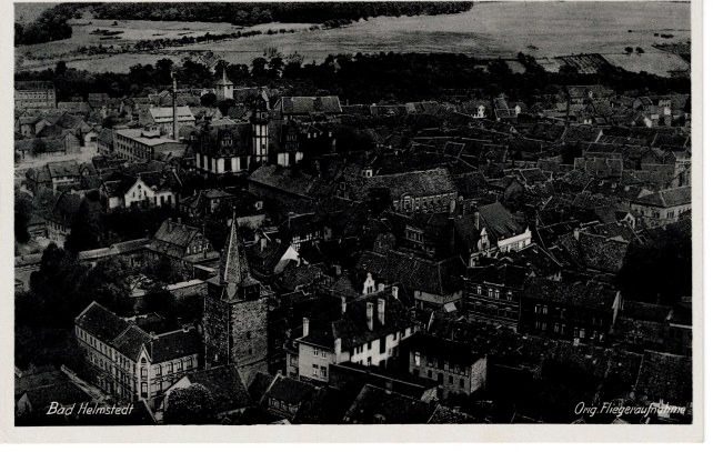 Bad Helmstedt — Orig. Fliegeraufnahme