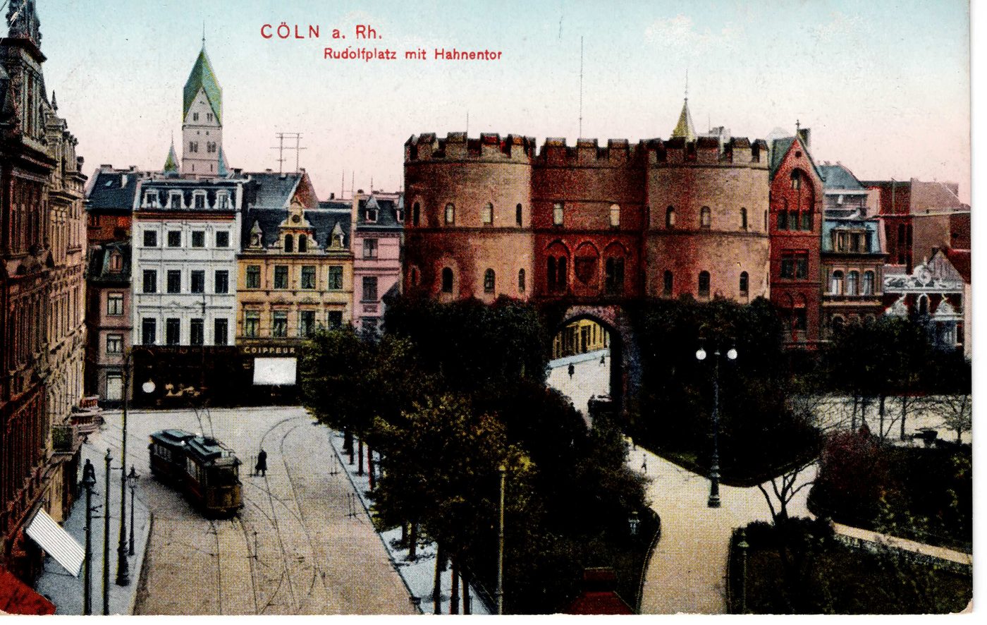 CÖLN a. Rh. – Rudolfplatz mit Hahnentor
