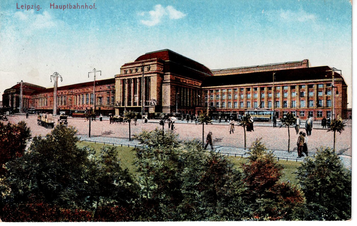 Leipzig. Hauptbahnhof
